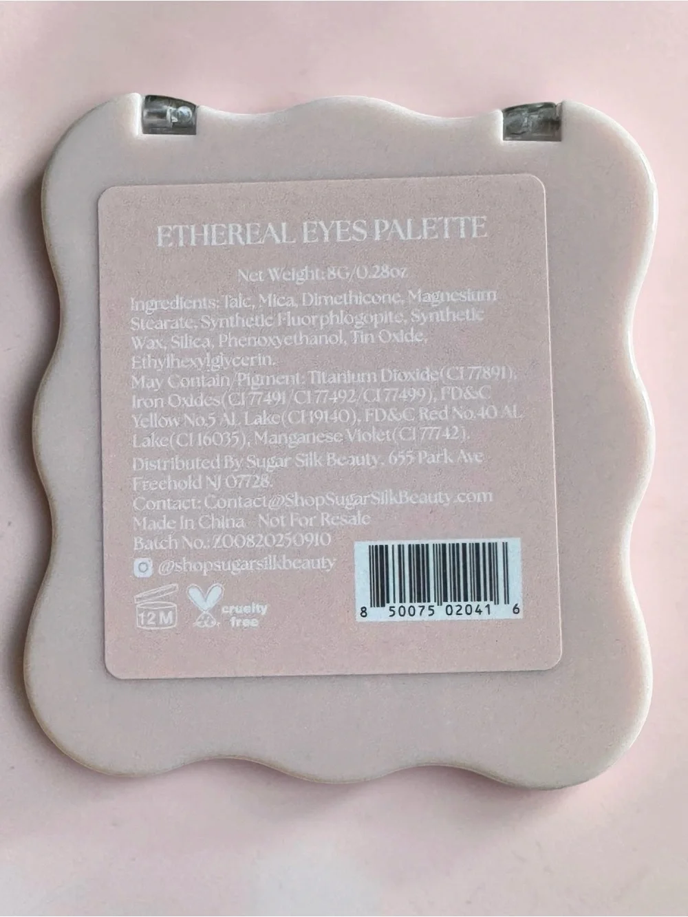 Sugar Silk Beauty 9-Shade Eyeshadow Palette -NEW